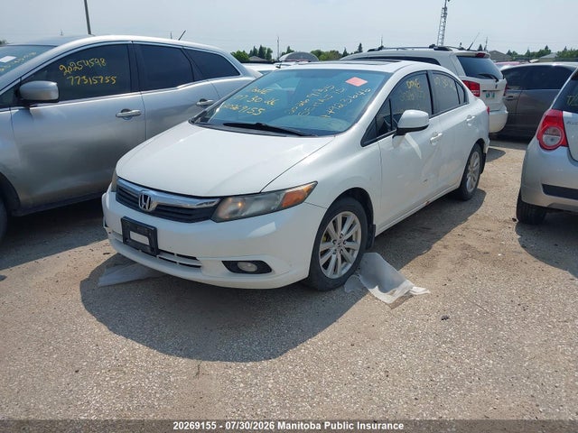 20269155 :رقم المزاد ، 2HGFB2F93CH007242 vin ، 2012 Honda Civic Dx مزاد بيع