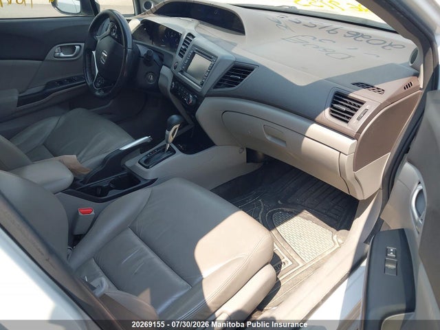 20269155 :رقم المزاد ، 2HGFB2F93CH007242 vin ، 2012 Honda Civic Dx مزاد بيع