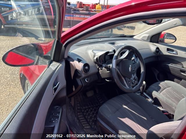 Продажа на аукционе авто 2012 Chevrolet Sonic Lt, vin: 1G1JC6EHXC4129642, номер лота: 20269162