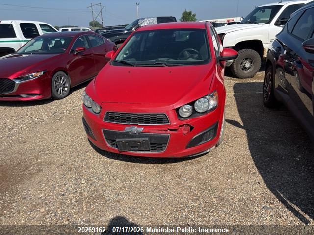 Продажа на аукционе авто 2012 Chevrolet Sonic Lt, vin: 1G1JC6EHXC4129642, номер лота: 20269162
