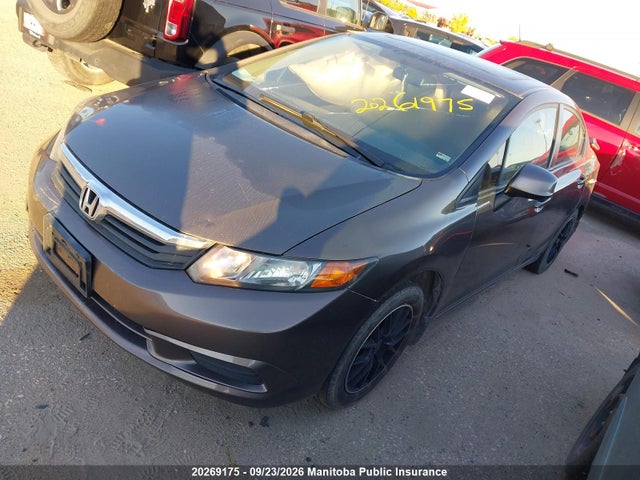 20269175 :رقم المزاد ، 2HGFB2F90CH002984 vin ، 2012 Honda Civic Ex-l مزاد بيع