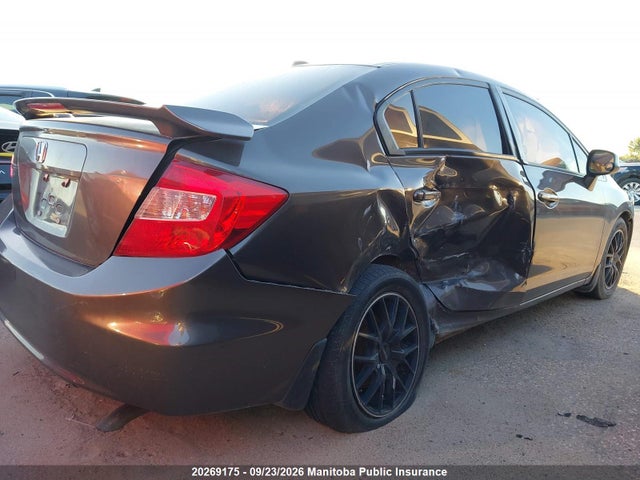 20269175 :رقم المزاد ، 2HGFB2F90CH002984 vin ، 2012 Honda Civic Ex-l مزاد بيع