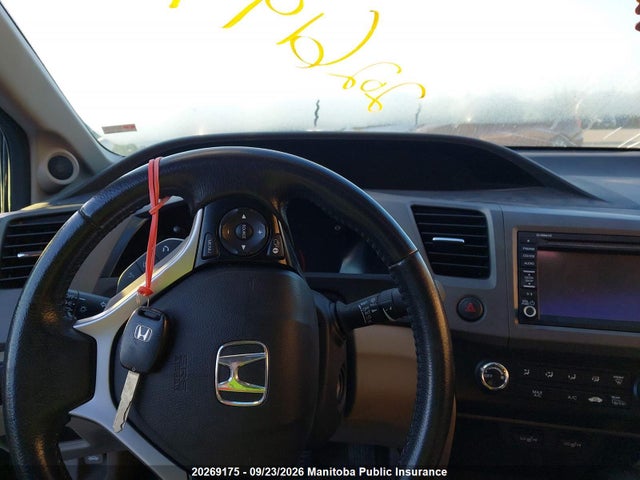 20269175 :رقم المزاد ، 2HGFB2F90CH002984 vin ، 2012 Honda Civic Ex-l مزاد بيع