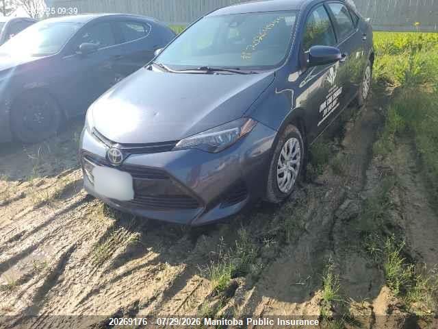 2T1BURHE5JC058615 Toyota COROLLA LE
