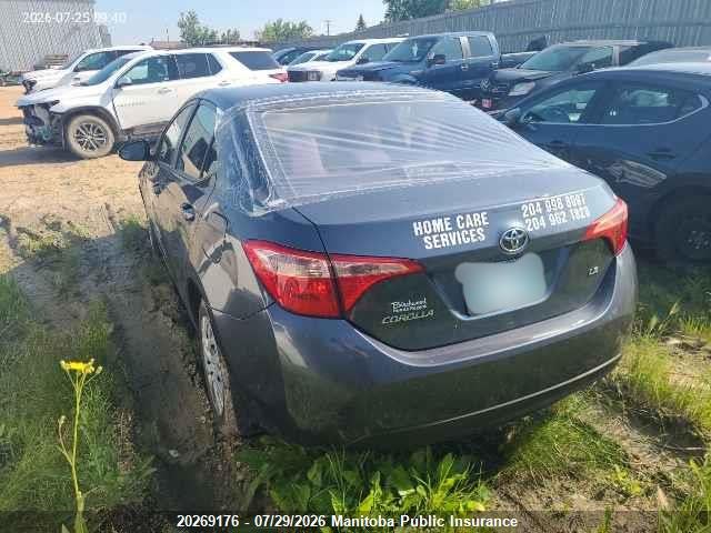 Toyota COROLLA LE 2018 2T1BURHE5JC058615 Image 3