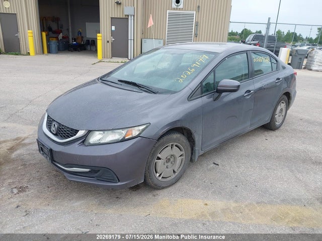 Honda Civic Lx 2014 2HGFB2F49EH005339 Image 2