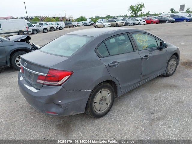 Honda Civic Lx 2014 2HGFB2F49EH005339 Image 4