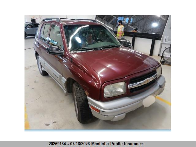 Продаж на аукціоні авто 2002 Chevrolet Tracker, vin: 2CNBJ13C826945267, номер лоту: 20269184