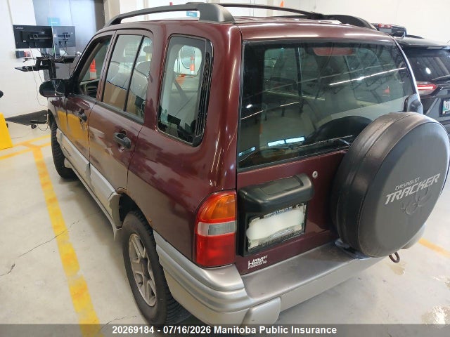2002 Chevrolet Tracker მანქანა იყიდება აუქციონზე, vin: 2CNBJ13C826945267, აუქციონის ნომერი: 20269184