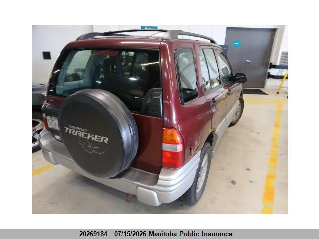 20269184 :رقم المزاد ، 2CNBJ13C826945267 vin ، 2002 Chevrolet Tracker مزاد بيع