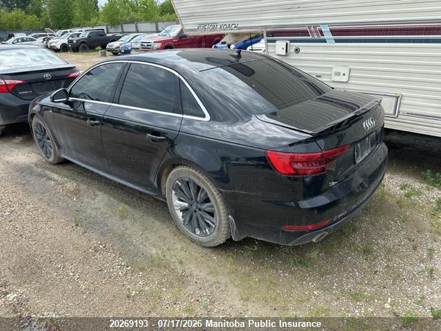 Продаж на аукціоні авто 2017 Audi A4 2.0t Quattro, vin: WAUFNAF46HN013746, номер лоту: 20269193