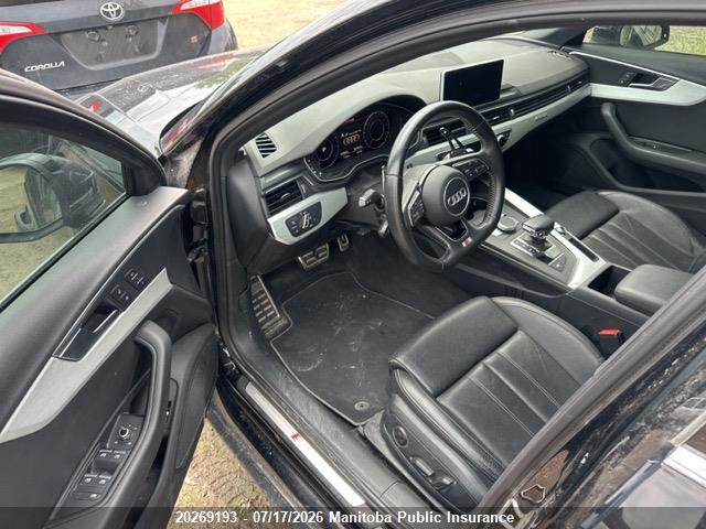 Продаж на аукціоні авто 2017 Audi A4 2.0t Quattro, vin: WAUFNAF46HN013746, номер лоту: 20269193