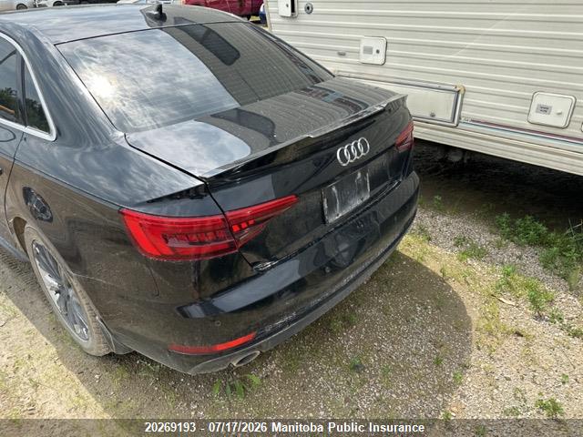 Продаж на аукціоні авто 2017 Audi A4 2.0t Quattro, vin: WAUFNAF46HN013746, номер лоту: 20269193
