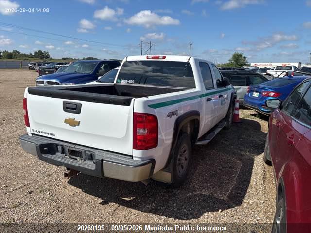 2011 Chevrolet Silverado 1500 Ls Crew Cab მანქანა იყიდება აუქციონზე, vin: 3GCPKREAXBG386729, აუქციონის ნომერი: 20269199