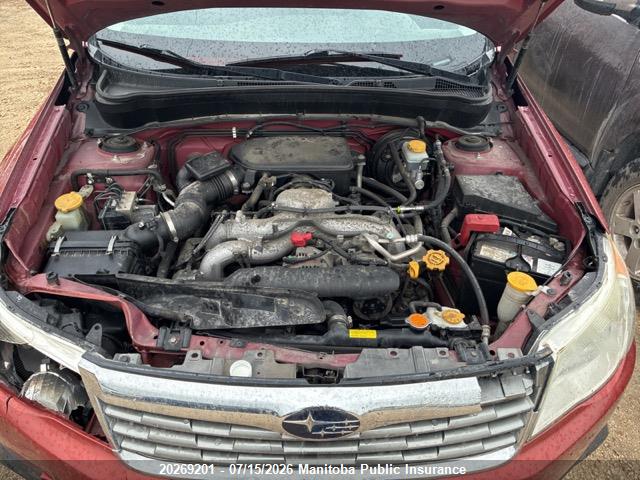 2010 Subaru Forester 2.5 X Touring მანქანა იყიდება აუქციონზე, vin: JF2SH6CC3AH900812, აუქციონის ნომერი: 20269201