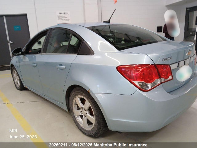 20269211 :رقم المزاد ، 1G1PG5SC3C7312316 vin ، 2012 Chevrolet Cruze Lt Turbo مزاد بيع