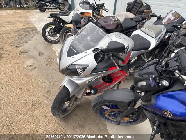 Aukcja sprzedaży 2002 Honda Cbr600f, vin: JH2PC352X2M300830, numer aukcji: 20269215