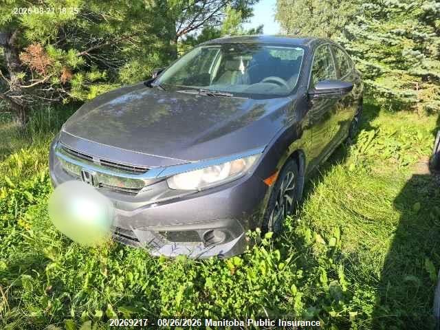 Honda CIVIC EX 2017 2HGFC2F89HH026230 Image 2