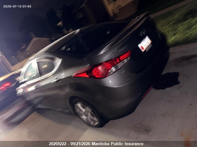 Продажа на аукционе авто 2013 Hyundai Elantra Gls, vin: 5NPDH4AEXDH241956, номер лота: 20269222