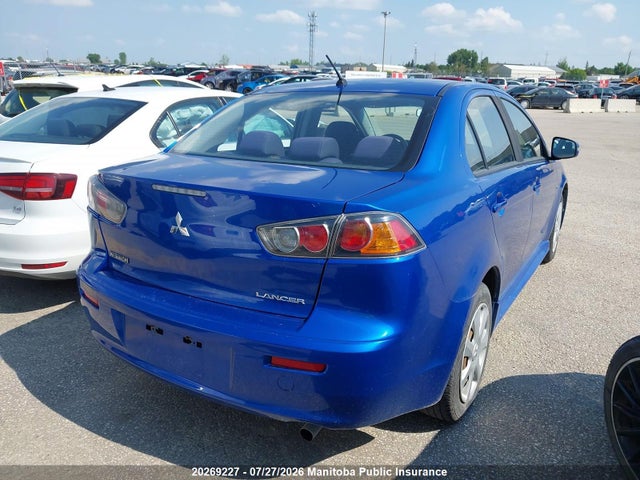 20269227 :رقم المزاد ، JA32U2FU0GU603700 vin ، 2016 Mitsubishi Lancer Es مزاد بيع