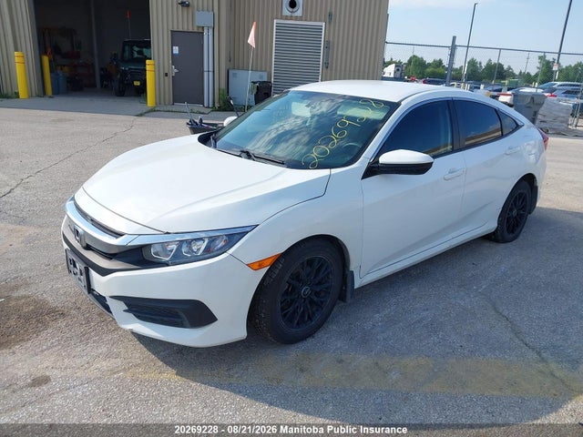 Honda Civic Lx 2018 2HGFC2F58JH013853 Image 2