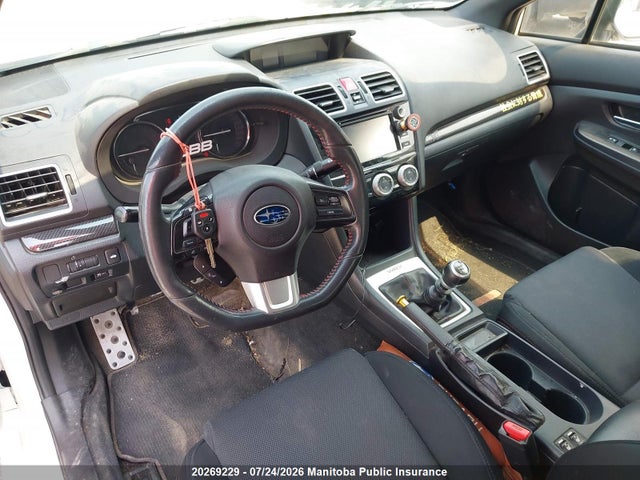 Продаж на аукціоні авто 2016 Subaru Impreza Wrx, vin: JF1VA1A63G9834464, номер лоту: 20269229
