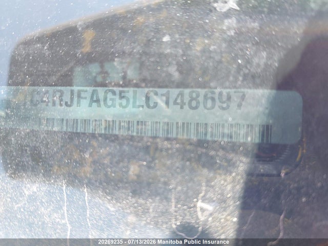 1C4RJFAG5LC148697 Jeep Grand Cherokee Laredo