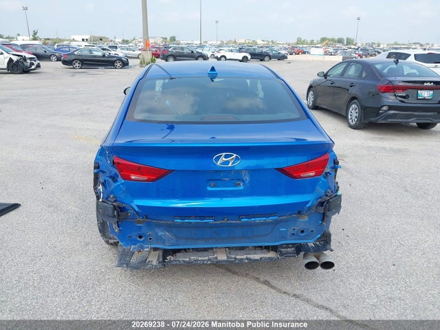 20269238 :رقم المزاد ، KMHD04LB4JU516518 vin ، 2018 Hyundai Elantra Sport مزاد بيع