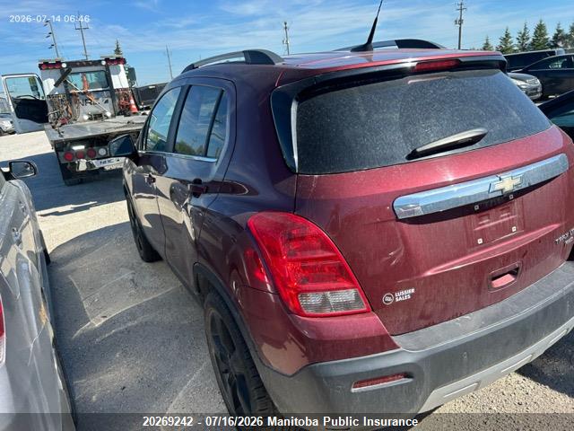 Chevrolet TRAX LTZ 2014 3GNCJSSB6EL223715 Image 3