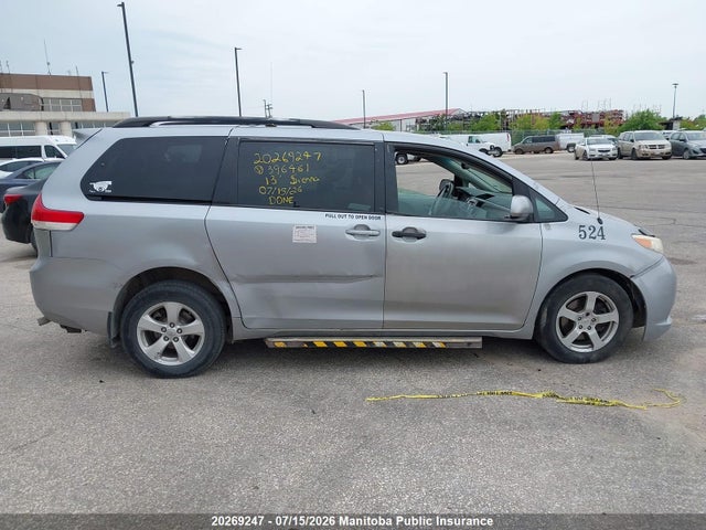 Продаж на аукціоні авто 2013 Toyota Sienna Le V6, vin: 5TDKK3DC2DS396461, номер лоту: 20269247