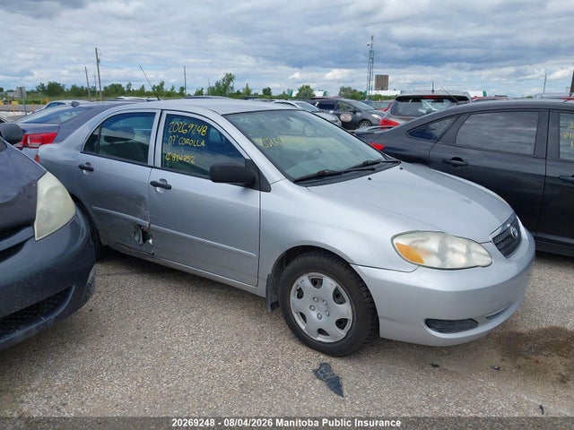 Продажа на аукционе авто 2007 Toyota Corolla Ce, vin: 2T1BR32E07C824752, номер лота: 20269248