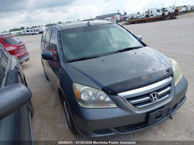 20269251 :رقم المزاد ، 5FNRL38747B501101 vin ، 2007 Honda Odyssey Ex مزاد بيع