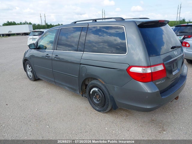 20269251 :رقم المزاد ، 5FNRL38747B501101 vin ، 2007 Honda Odyssey Ex مزاد بيع