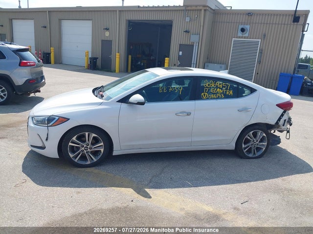 Aukcja sprzedaży 2017 Hyundai Elantra Limited, vin: KMHD84LF1HU086193, numer aukcji: 20269257