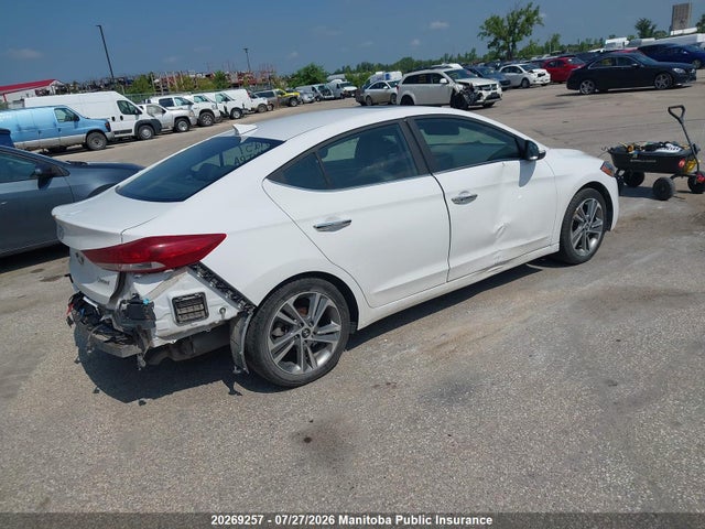 Aukcja sprzedaży 2017 Hyundai Elantra Limited, vin: KMHD84LF1HU086193, numer aukcji: 20269257