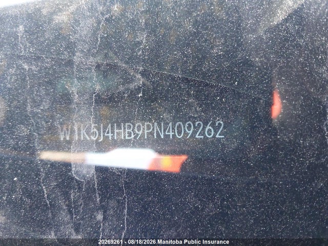 W1K5J4HB9PN409262 Mercedes Benz Cla250 4matic