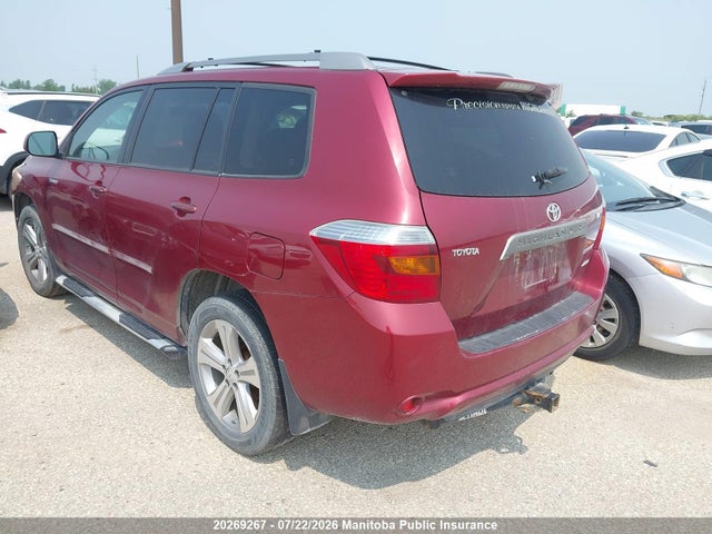 Продаж на аукціоні авто 2008 Toyota Highlander Sport V6, vin: JTEES43A282030091, номер лоту: 20269267