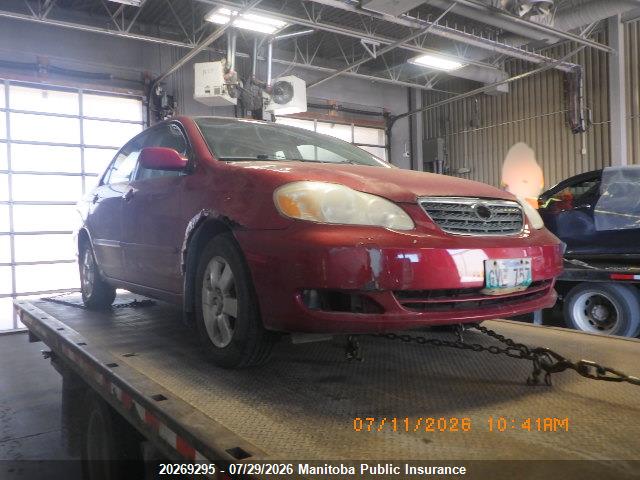 20269295 :رقم المزاد ، 2T1BR32E34C818651 vin ، 2004 Toyota Corolla Le مزاد بيع