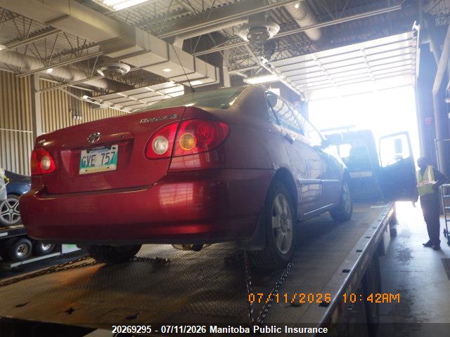Продаж на аукціоні авто 2004 Toyota Corolla Le, vin: 2T1BR32E34C818651, номер лоту: 20269295
