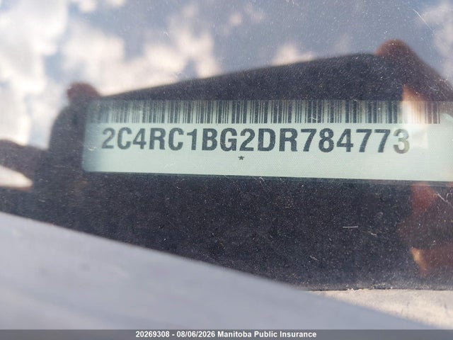 20269308 :رقم المزاد ، 2C4RC1BG2DR784773 vin ، 2013 Chrysler Town & Country Touring مزاد بيع