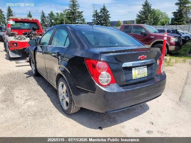 Chevrolet SONIC LT 2015 1G1JC5SHXF4190430 Image 3