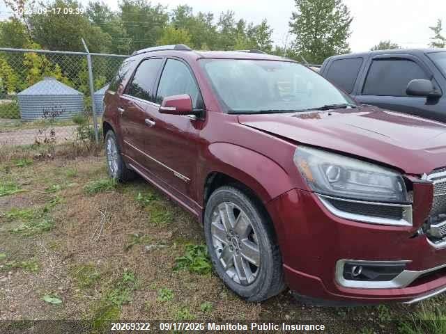 Aukcja sprzedaży 2015 Gmc Acadia Denali, vin: 1GKKVTKD7FJ158080, numer aukcji: 20269322