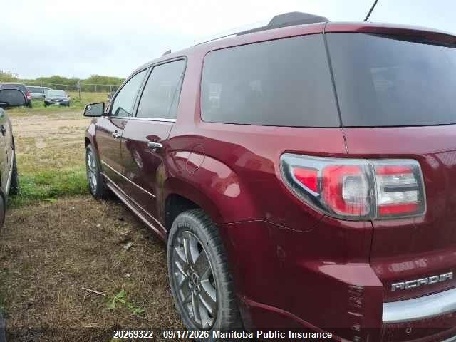 Продаж на аукціоні авто 2015 Gmc Acadia Denali, vin: 1GKKVTKD7FJ158080, номер лоту: 20269322