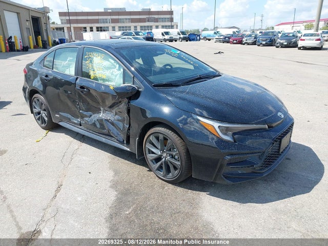 2026 Toyota Corolla Xse Hev მანქანა იყიდება აუქციონზე, vin: JTDBDMHE9T3035434, აუქციონის ნომერი: 20269325