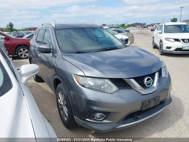 2016 Nissan Rogue Sv მანქანა იყიდება აუქციონზე, vin: 5N1AT2MV7GC733793, აუქციონის ნომერი: 20269383