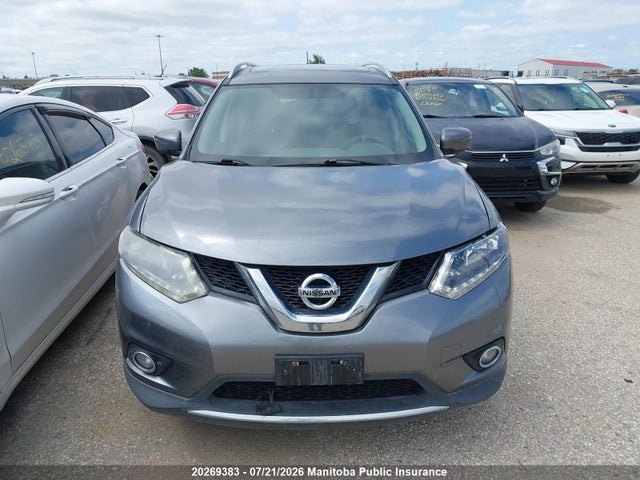 2016 Nissan Rogue Sv მანქანა იყიდება აუქციონზე, vin: 5N1AT2MV7GC733793, აუქციონის ნომერი: 20269383