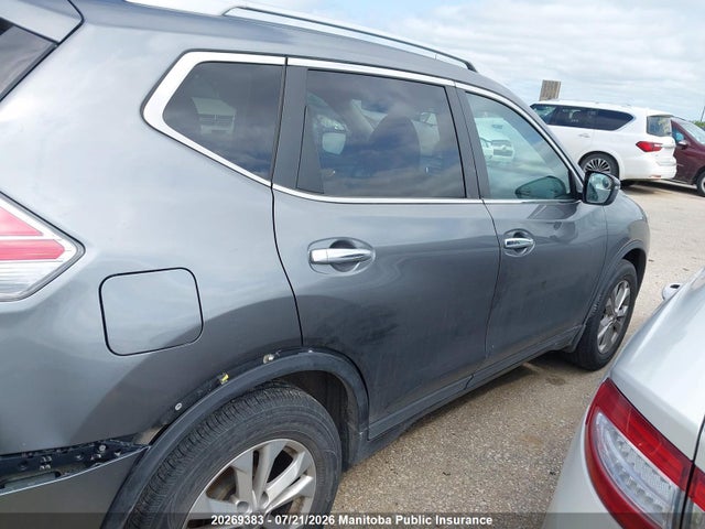 2016 Nissan Rogue Sv მანქანა იყიდება აუქციონზე, vin: 5N1AT2MV7GC733793, აუქციონის ნომერი: 20269383
