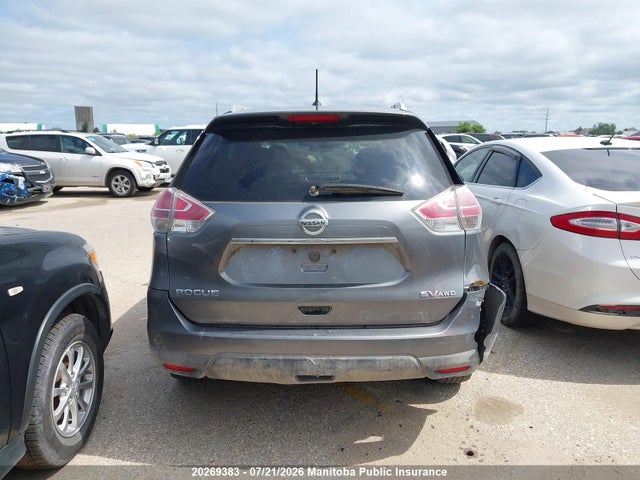 2016 Nissan Rogue Sv მანქანა იყიდება აუქციონზე, vin: 5N1AT2MV7GC733793, აუქციონის ნომერი: 20269383