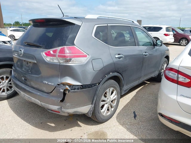 2016 Nissan Rogue Sv მანქანა იყიდება აუქციონზე, vin: 5N1AT2MV7GC733793, აუქციონის ნომერი: 20269383