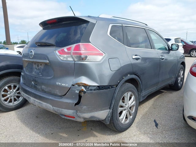 2016 Nissan Rogue Sv მანქანა იყიდება აუქციონზე, vin: 5N1AT2MV7GC733793, აუქციონის ნომერი: 20269383